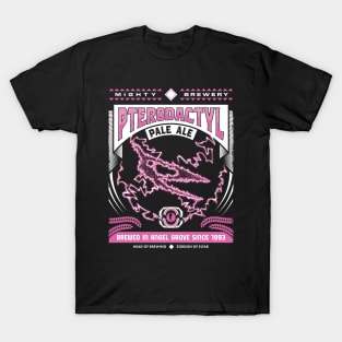 Mighty Brews - Pink Pterodactyl T-Shirt